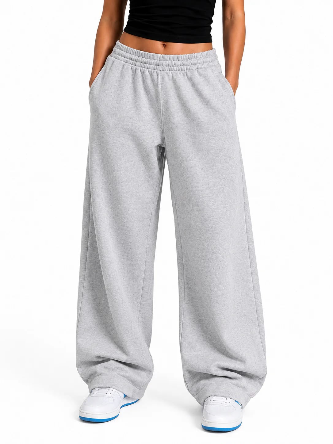 Sweatpants Wide leg Cotton