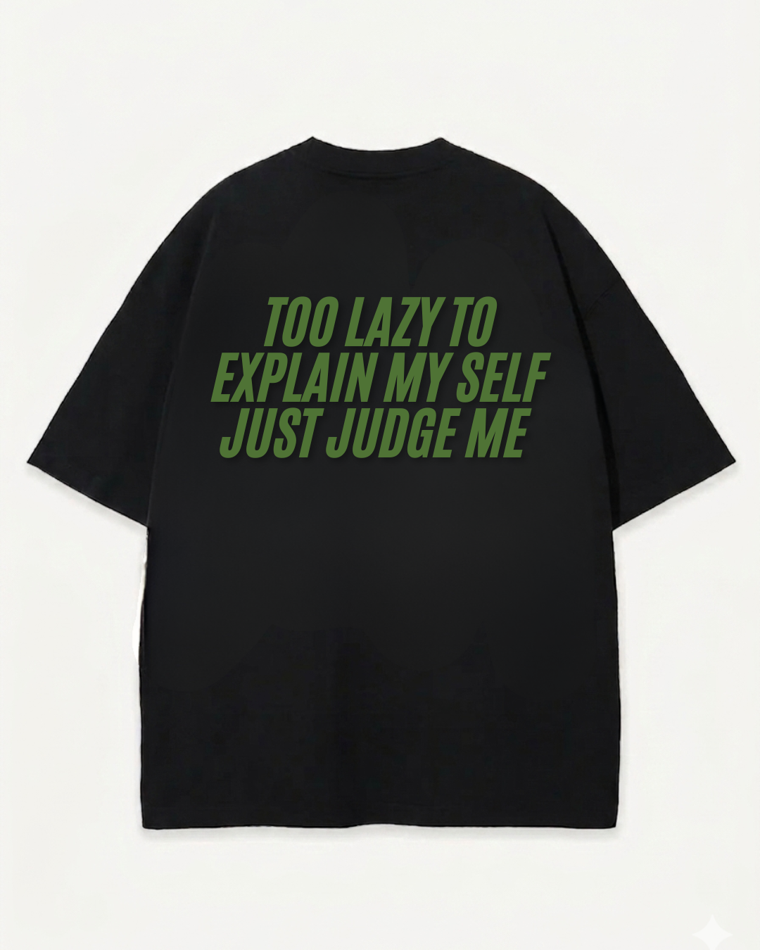Lazy T-shirt oversize Cotton