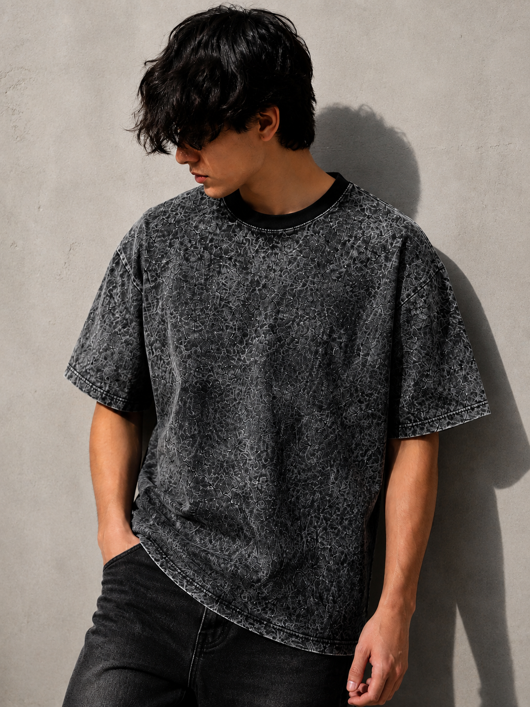 WASHED TSHIRT OVERSIZE