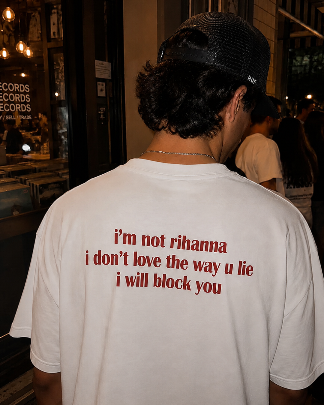 Rihanna Tshirt Oversized